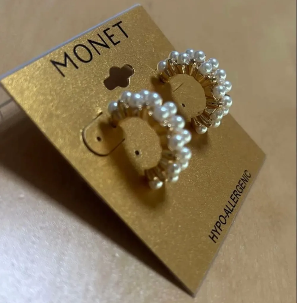 【新品】MONET モネ ピアス パール