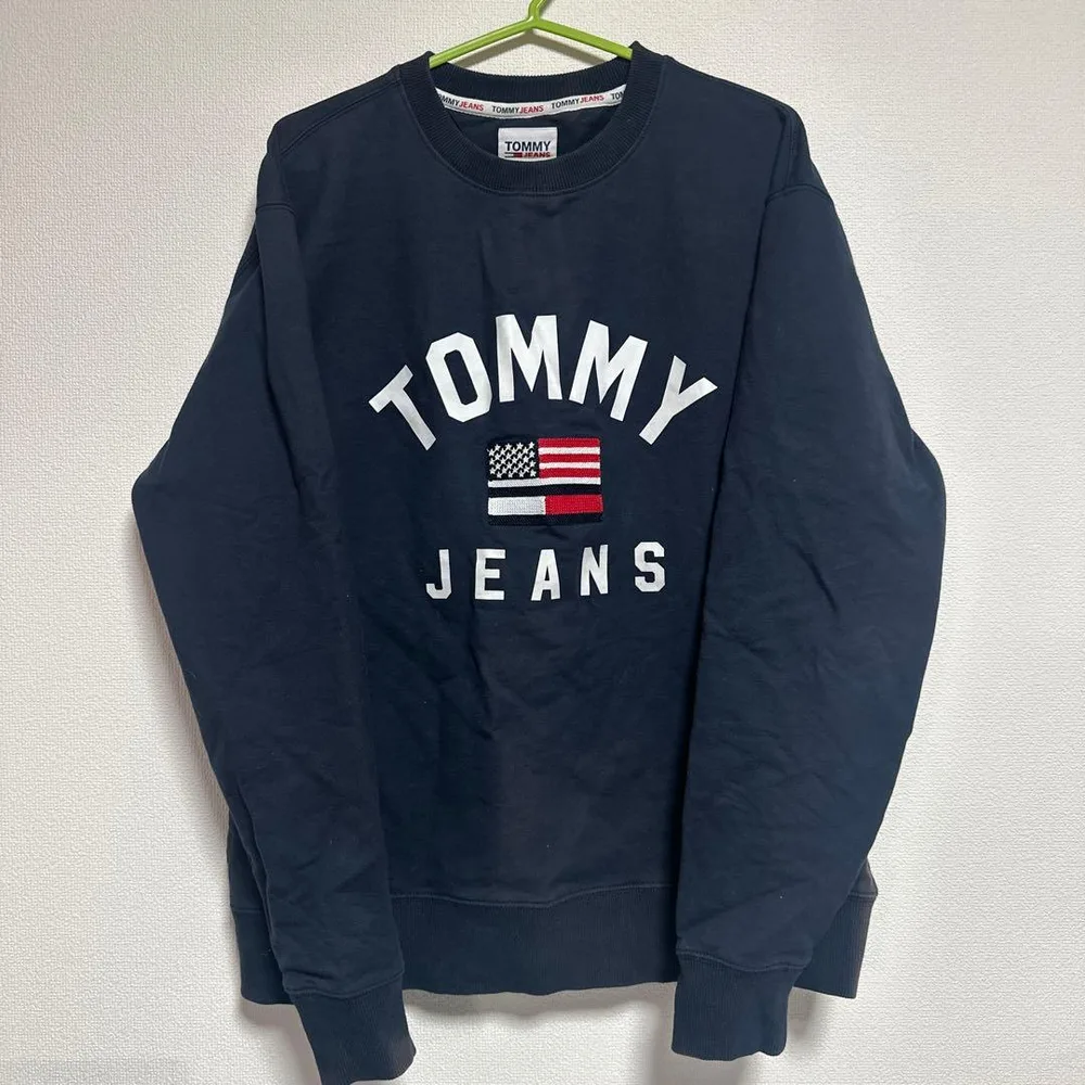 TOMMY JEANS ネイビー トレーナー Mサイズ
