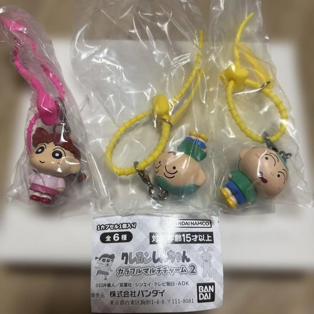 クレヨンしんちゃん カラフルマルチチャーム2 フィギュア 3体セット