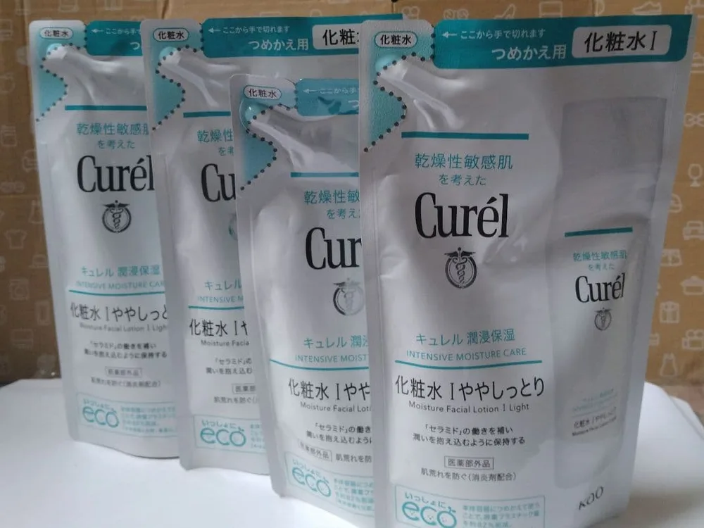【即購入可】Curel 化粧水Ⅰ ややしっとり詰め替え用 130ml×4