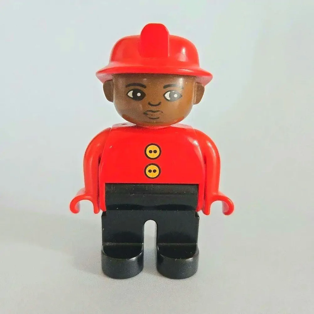 激レア! LEGO duplo レゴ デュプロ フィグ 人形 消防士