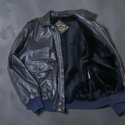 90s single riders cow leather jacket y2k