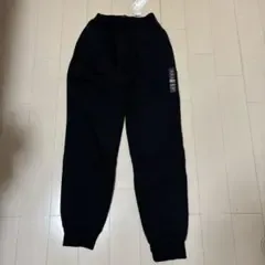 UNIQLO ボアスウェットパンツ ブラック 黒 160cm