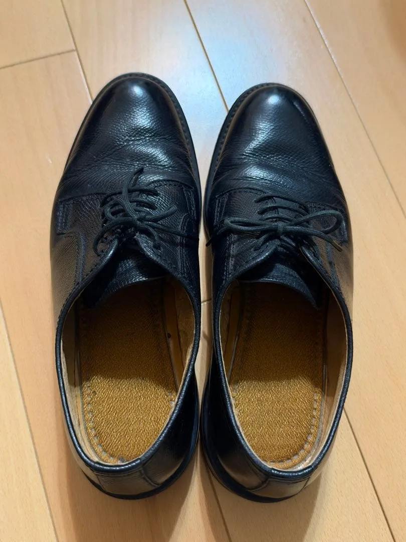 メンズ 革靴 ブラック 25cm