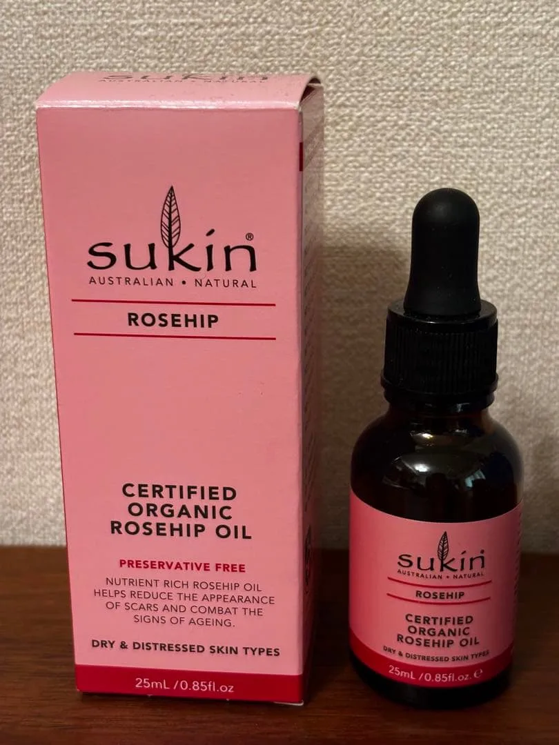 【新品未開封】Sukin オーガニックローズヒップオイル