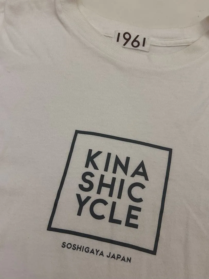 木梨サイクル スクエアボックスロゴ Tシャツ 木梨憲武 とんねるず XL