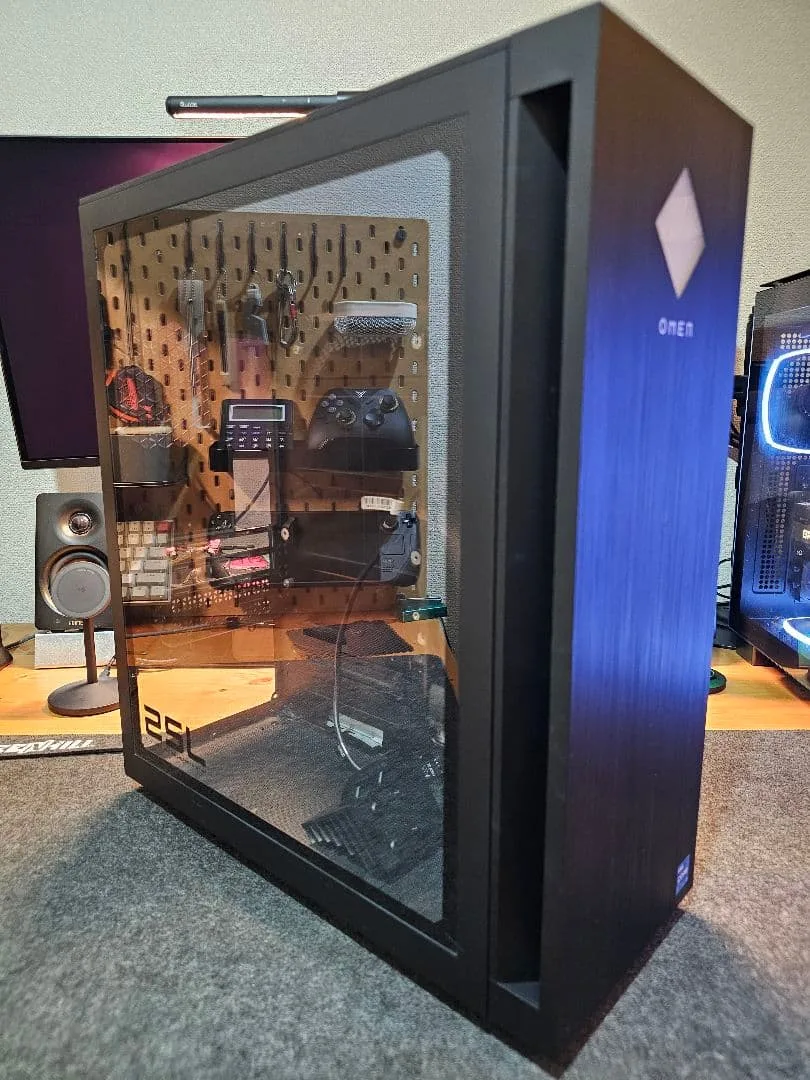 HP OMEN 25L GT15 PCケース 800W GOLD電源付き