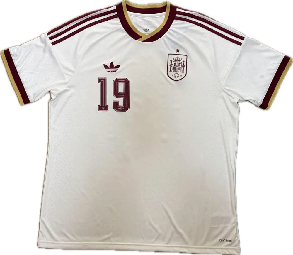 【正規品】スペイン代表 ラミン・ヤマル アウェイユニフォーム 4XL