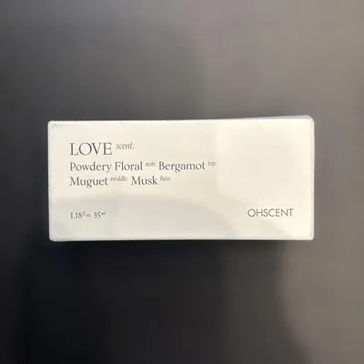 【未使用】OHSCENT(オーセント) パフュームハンドクリーム LOVE