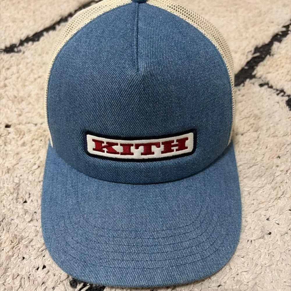 KITH キャップ デニム メッシュ