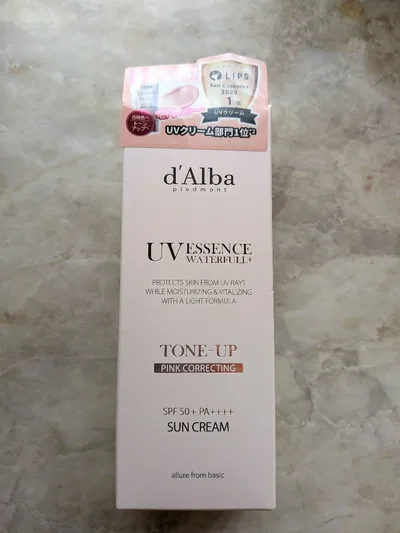 d'Alba ダルバ トーンアップサンクリーム ピンク 日焼け止め 化粧下地