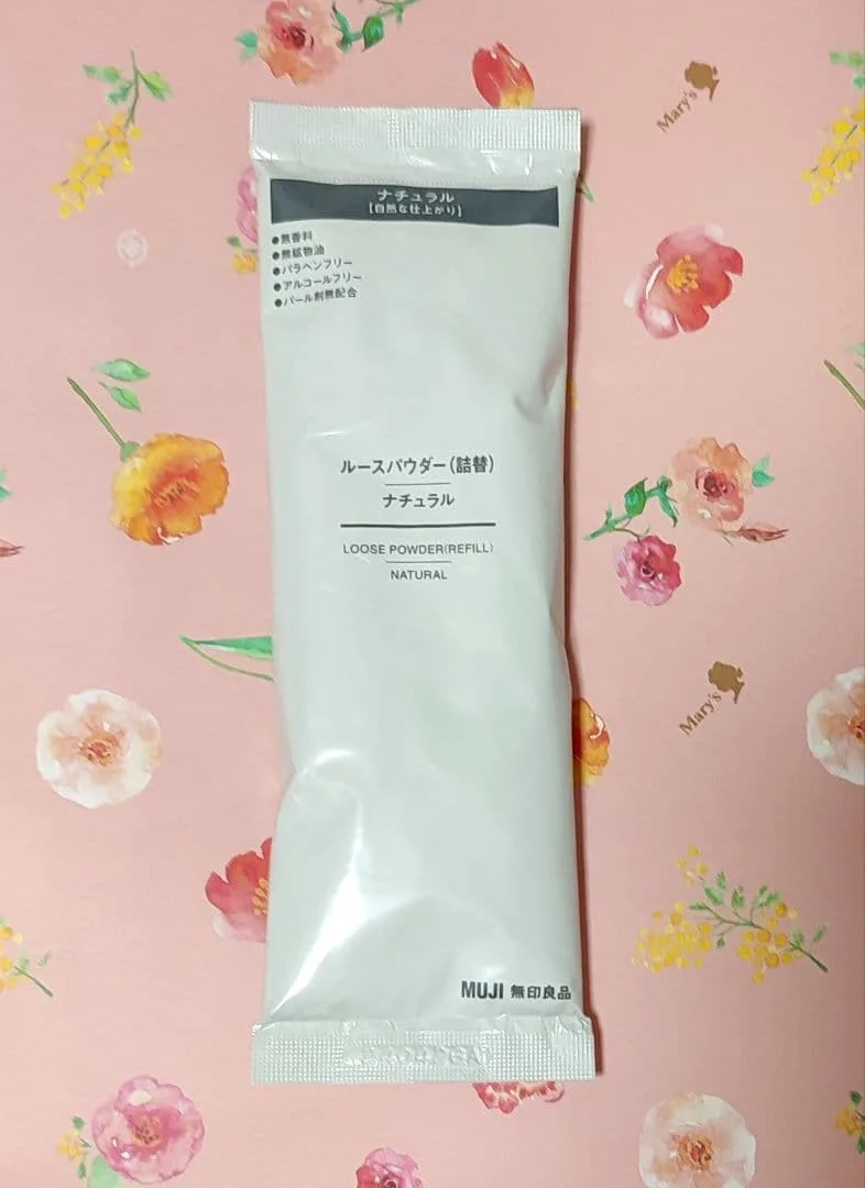 【新品】 無印良品 ルースパウダー 粉おしろい 詰替用 ナチュラル 18g