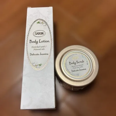 SABON ボディローション&ボディスクラブ デリケート・ジャスミン