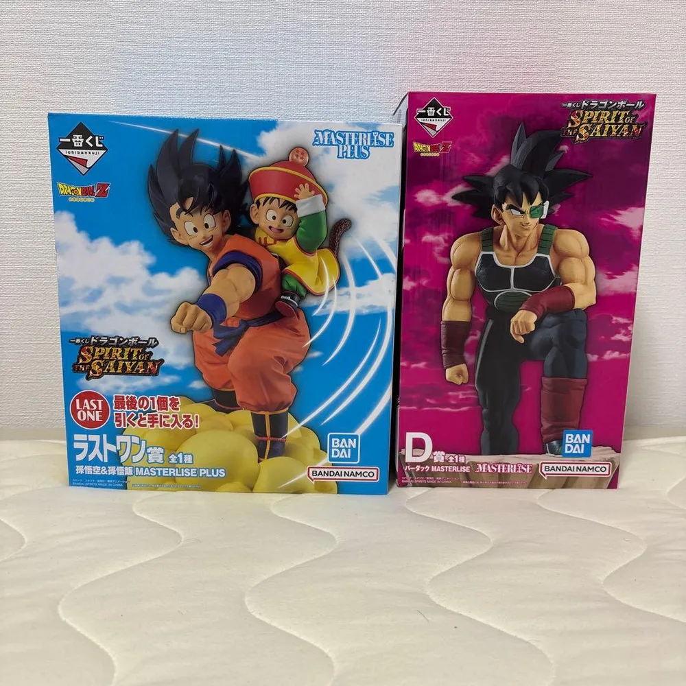 一番くじ ドラゴンボール ラストワン賞孫悟空&孫悟飯 D賞 バーダックおまけ付き