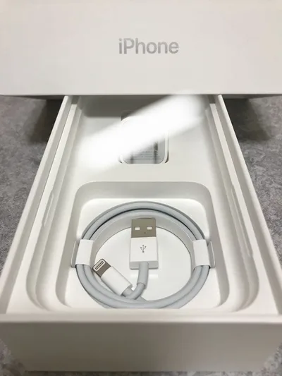 iPhone付属品ライトニング充電ケーブル