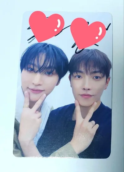 ATEEZ ホンジュン&ソンファ マッジュ 10/3ユニット直筆サイントレカ
