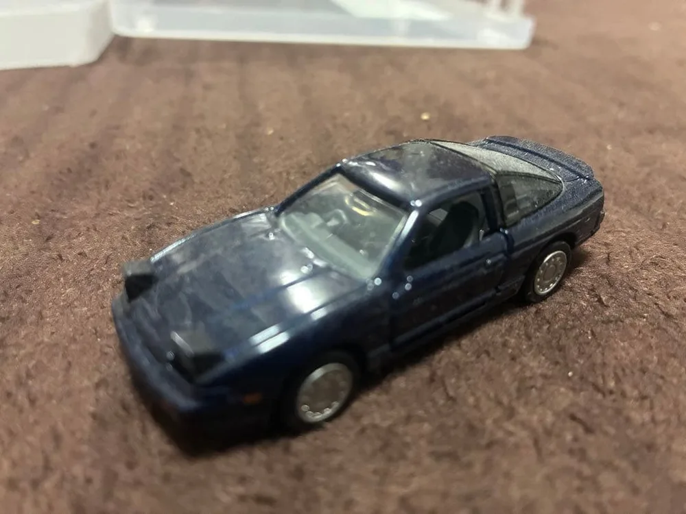 トミカプレミアム 日産 180SX ダークブルー