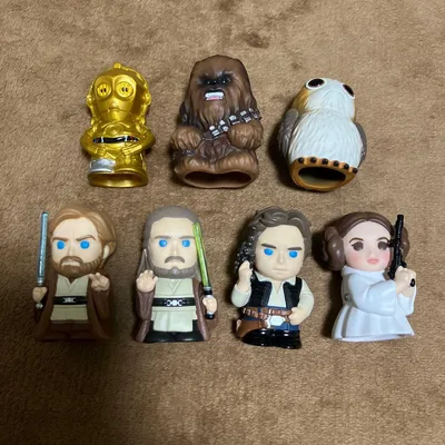 スター・ウォーズ 指人形 フィギュア 7点セット