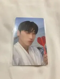 ATEEZ 展示会 BLUE DRIFT グッズ 入場特典トレカ サン