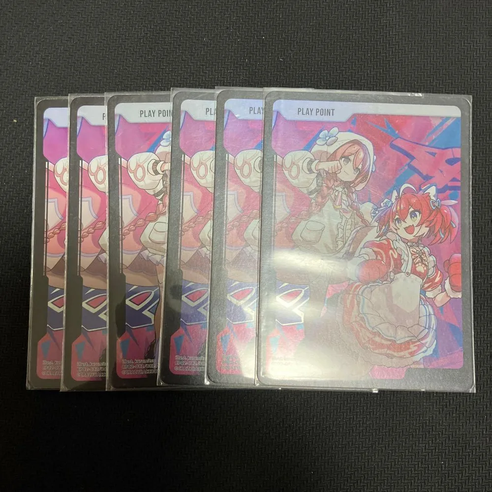 プレイポイント 赤見かるび 甘結もか 6枚 クロスタ XrossStars