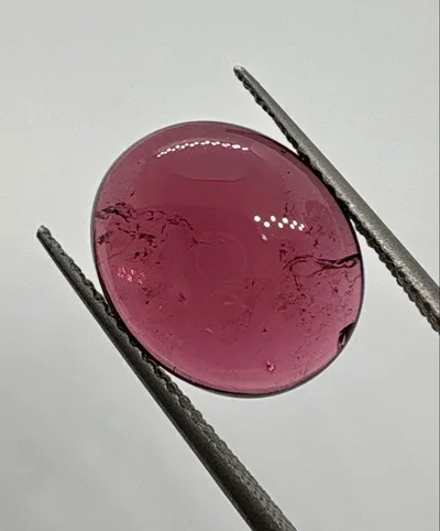 トルマリン カボション 4.92カラット 13×11mm 天然石 ルース