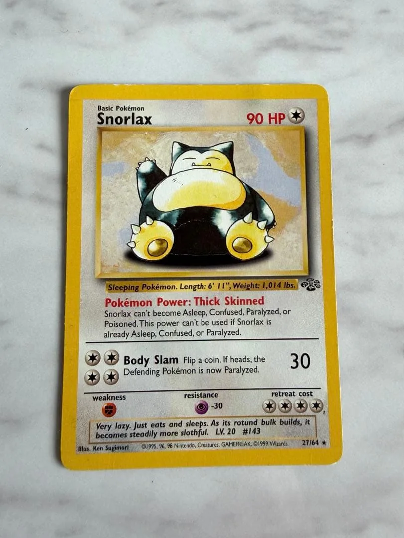 ポケモンカード Snorlax 英語版 27/64