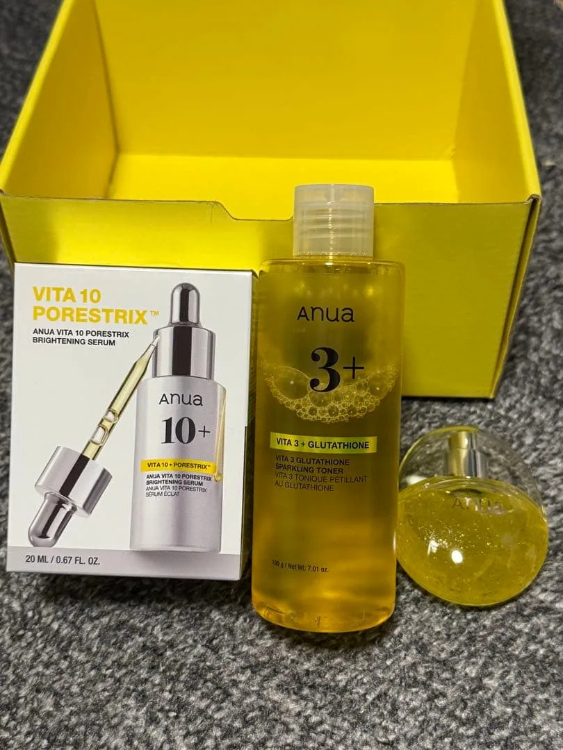 【3点セットおまけつき】Anua アヌア ビタミン 化粧水 美容液