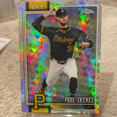 Topps Paul Skenes パイレーツ logofractor