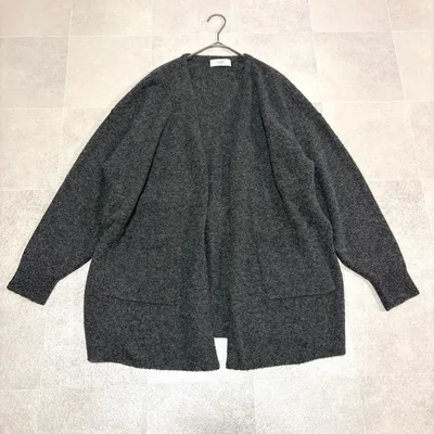 SLOBE IENA ニットカーディガン グレー オーバーサイズ