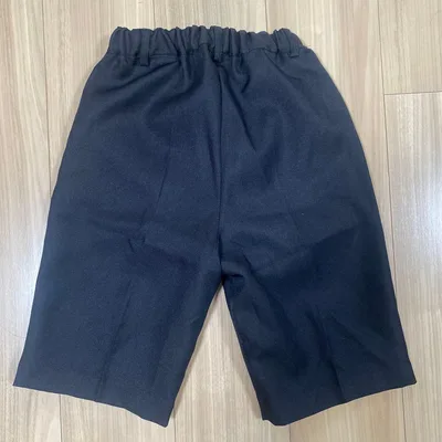 キッズ フォーマル ハーフパンツ 紺色 130cm