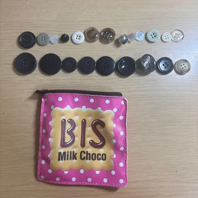 チロルチョコ ポーチ付き ボタン まとめ売り