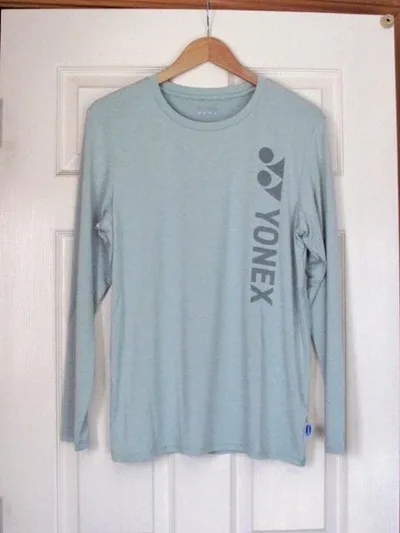 YONEX スモーキーグリーン 長袖Tシャツ テニスウェア バドミントンウェア