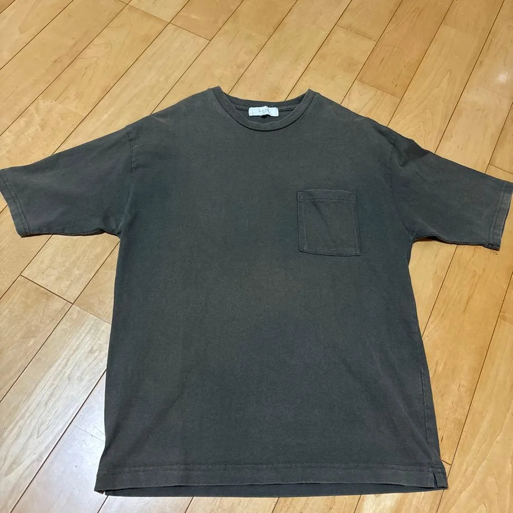 B:MING by BEAMS メンズ ポケットTシャツ カーキ