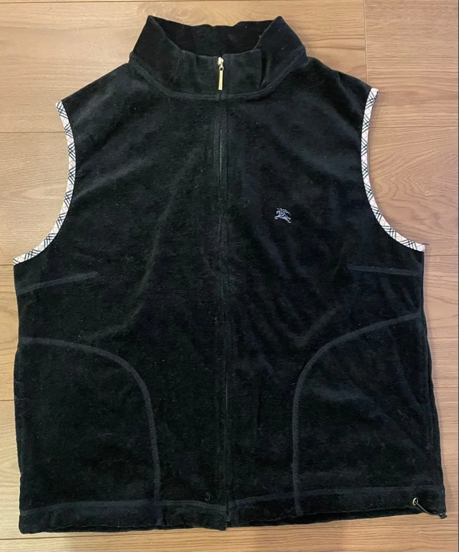 BURBERRY GOLF ベスト ブラック M