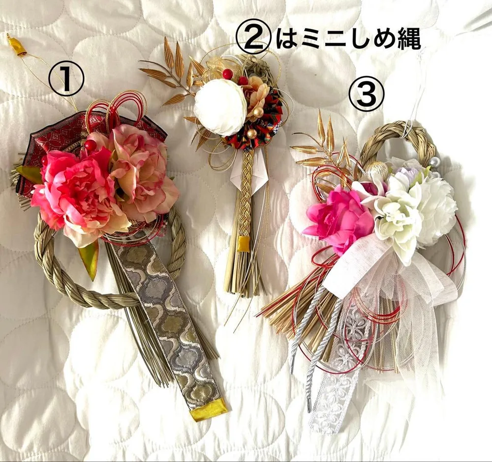 ♥️luna様♡専用ページ♡♥️ 2027*お洒落しめ縄飾り