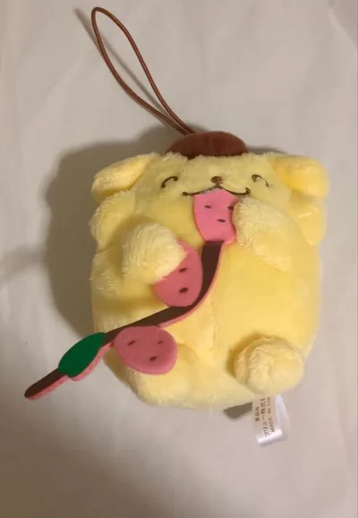 ポムポムプリン おなかいっぱいマスコット