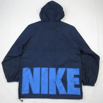 90s NIKE オールドナイキ フーディー フルジップナイロンジャケット L