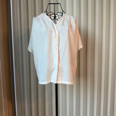 ITEMS URBAN RESEARCH 半袖ブラウス ホワイト Free