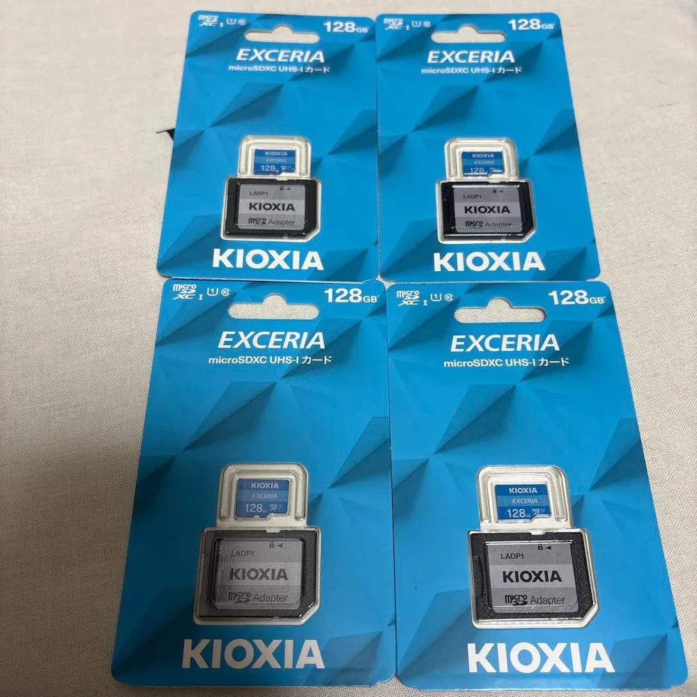KIOXIA EXCERIA microSDXC 128GB 4枚セット