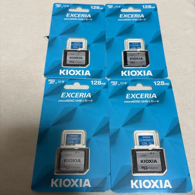 KIOXIA EXCERIA microSDXC 128GB 4枚セット
