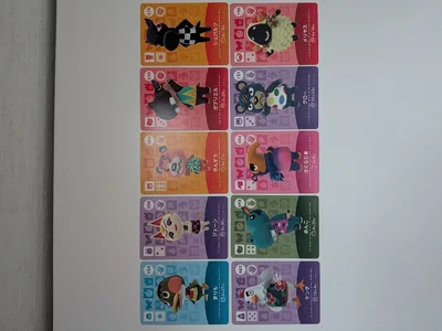 あつまれ どうぶつの森 amiiboカード 10枚セット