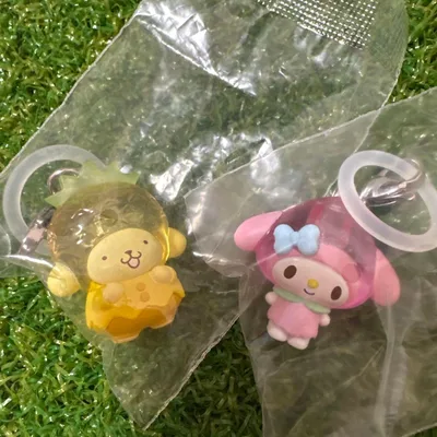 くだものめじるしアクセサリー 2個セット マイメロ ポムポムプリン