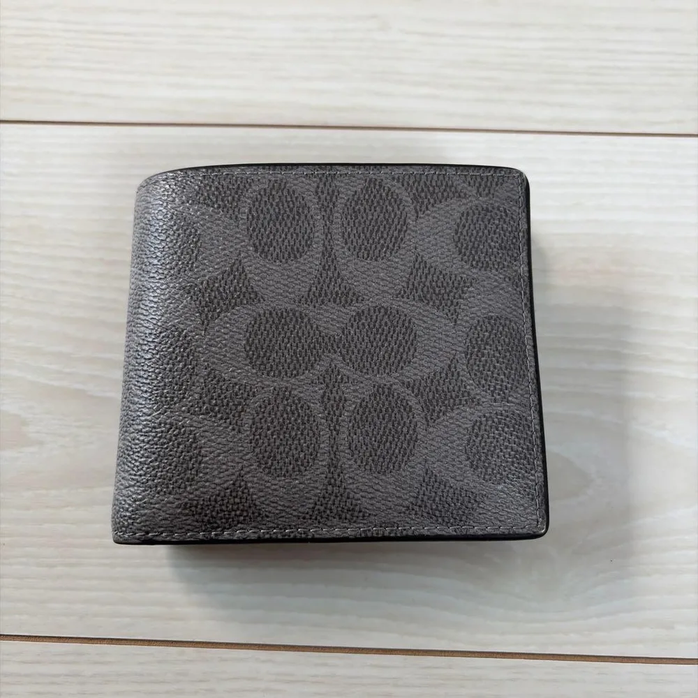COACH シグネチャー 二つ折り財布 メンズ