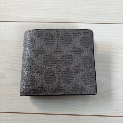 COACH シグネチャー 二つ折り財布 メンズ
