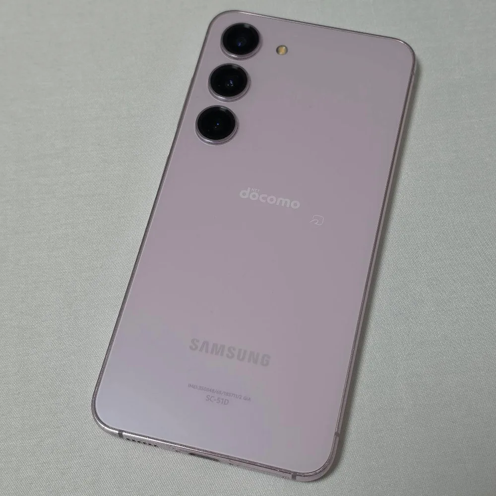 【背面パネル美品】Galaxy S23 SIMフリー 判定○ ドコモ版 国内版
