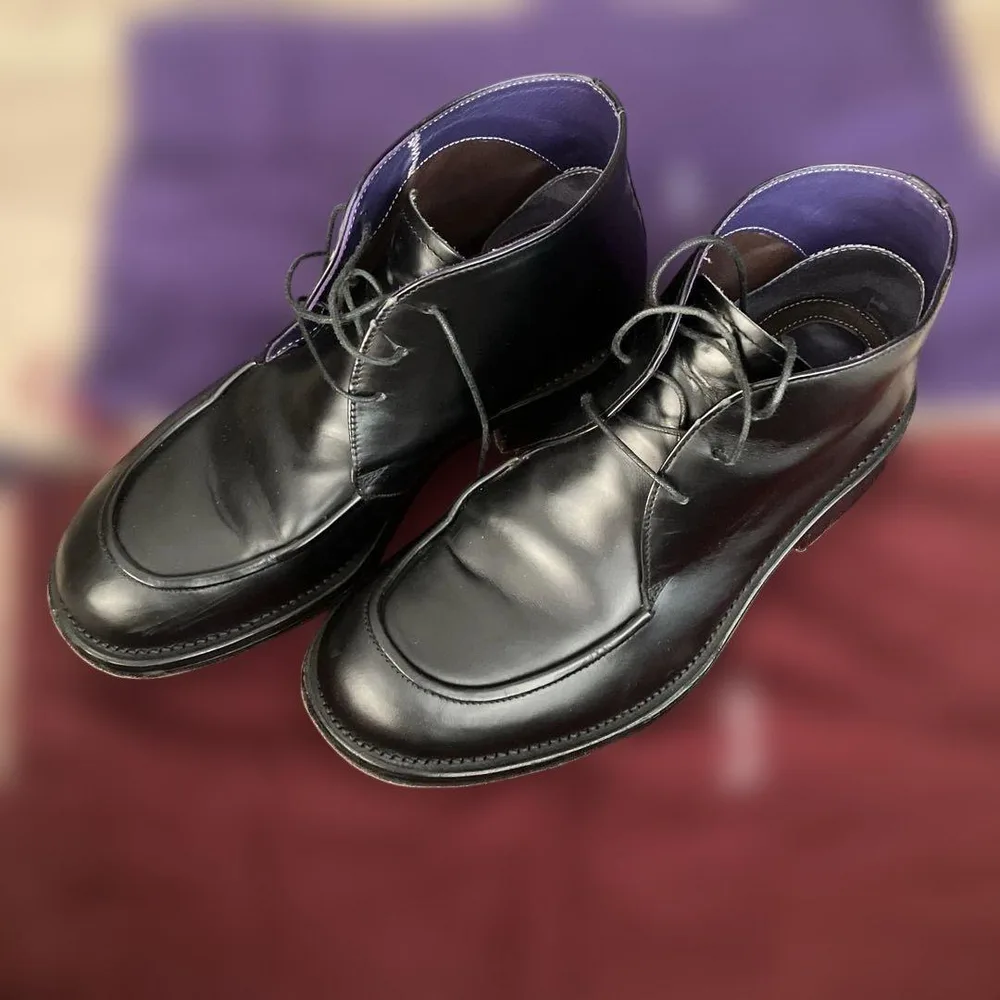 Paul Smith ポールスミス レザーブーツ ブラック