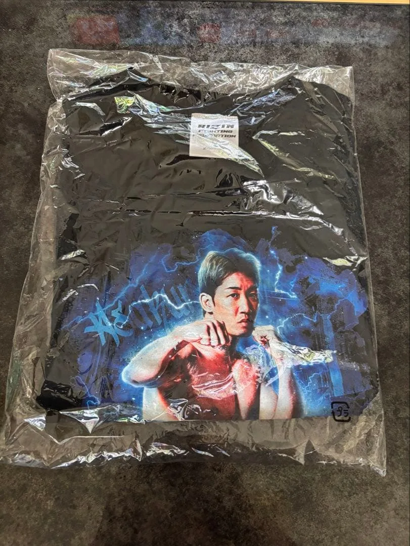 RIZIN 朝倉未来 Tシャツ ブラック 新品未開封