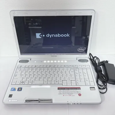 TOSHIBA dynabook ホワイト Windowsノート本体 ジャンク
