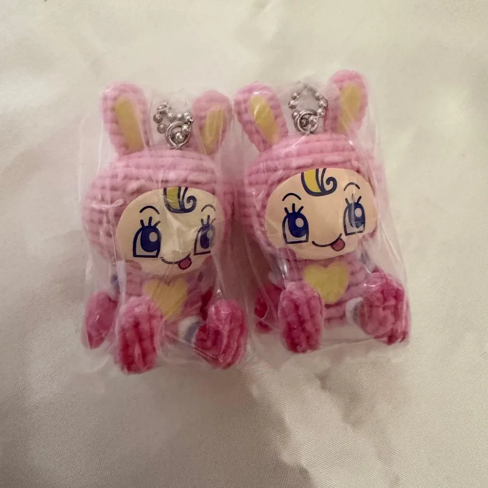 ナルミヤキャラクターズ あみぐるみフロッキー ベリエちゃん ピンク 2つセット