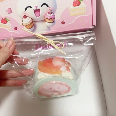 Dodomi スクイーズ 水色ロールケーキ 新品未使用